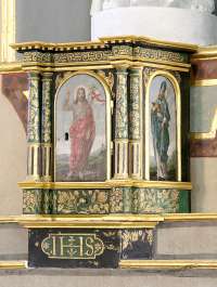 Le tabernacle latéral nord