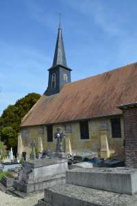 Extérieur église de Castillon-en-Auge