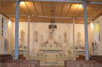 Vue d'ensemble intérieur de l'église