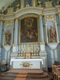 Le Sap, église St-Pierre-St-Paul, choeur, maître-autel