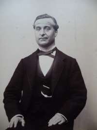 Conrad de Witt ?, Portrait de J.B. Tabourel. Photographie. Coll. privée.