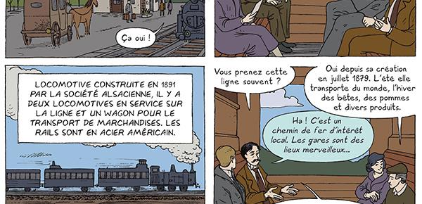 Le Pays d'Auge en bandes dessinées